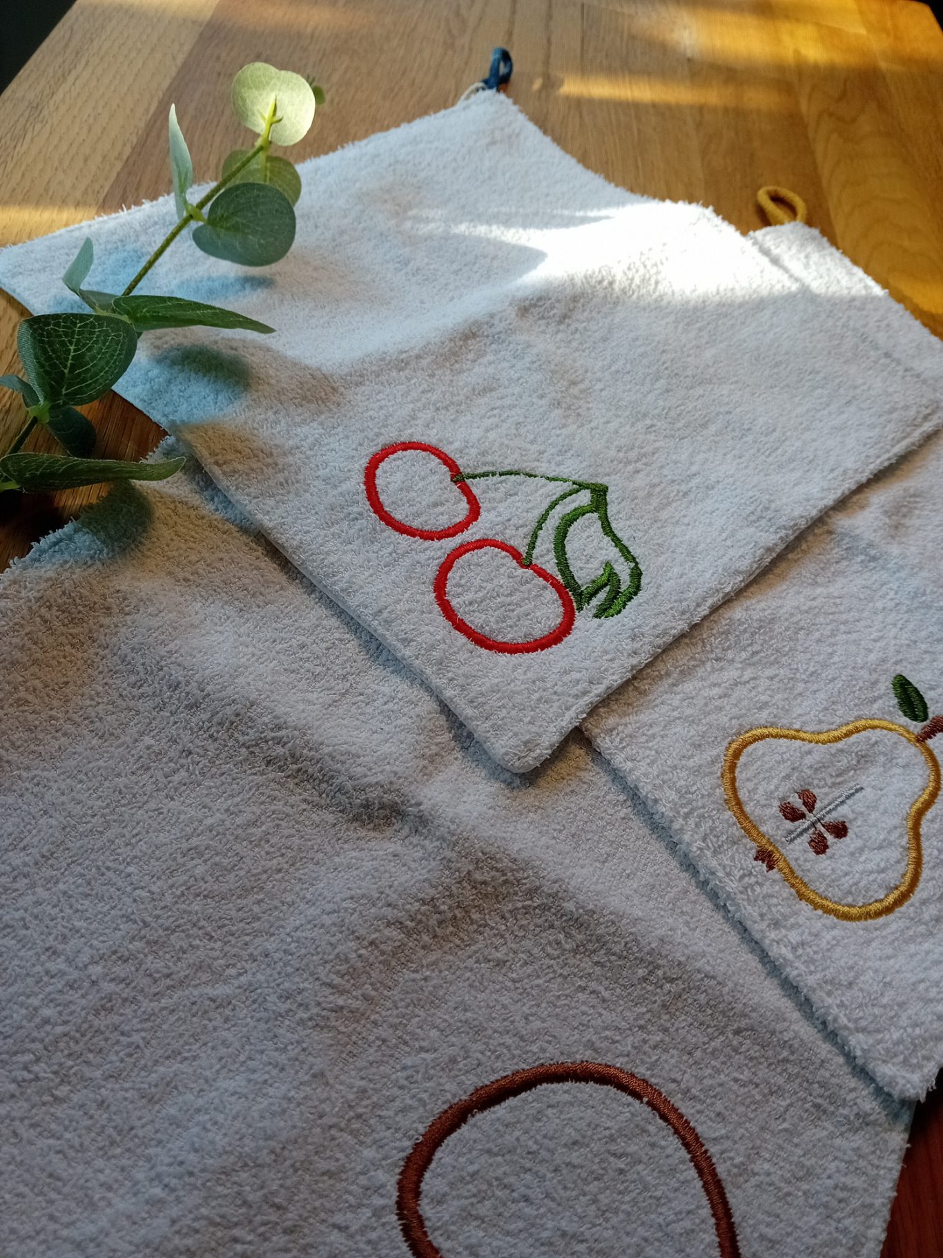 Waschtücher aus alten Handtüchern