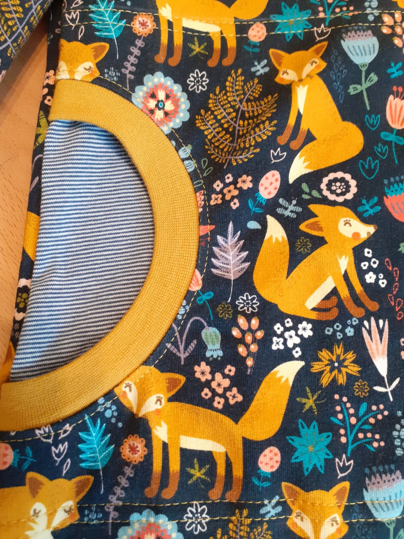 Hoodiekleid Detail
