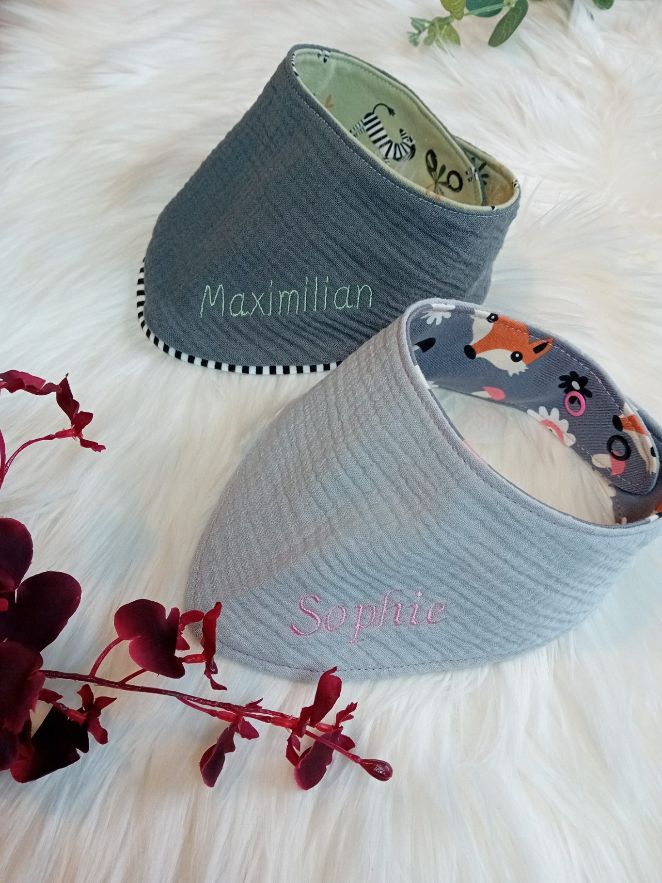 Babyhalstuch mit Namen