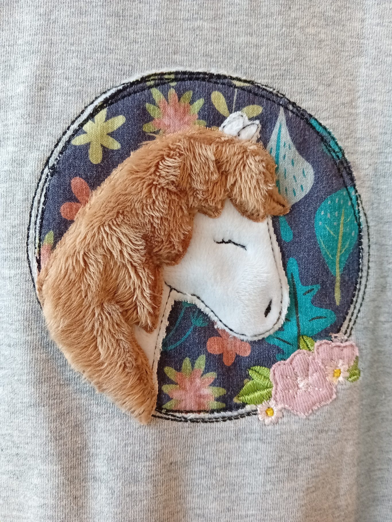 Einhorn/Pony, Stickdatei von Stickzeit