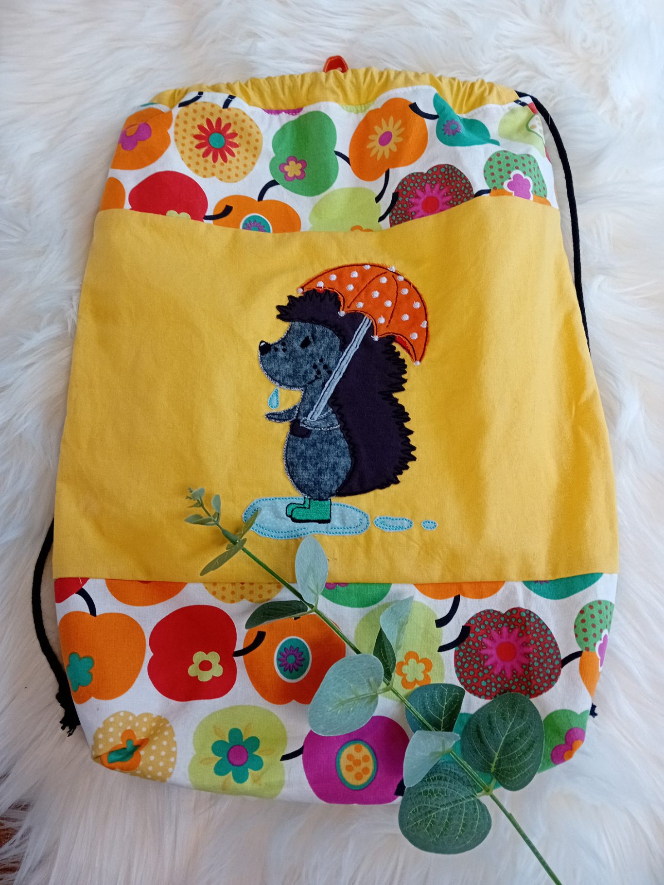 PlitschPlatsch Igel, Stickdatei von GroWidesign