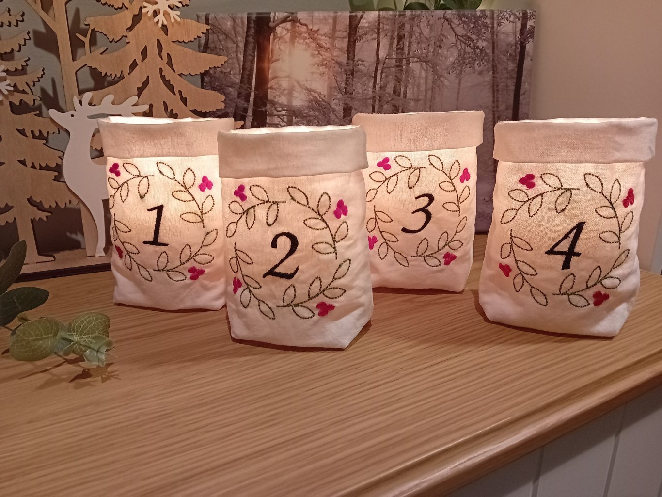 Lichterbeutel, Advent